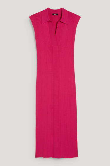 Damen - Strickkleid - pink