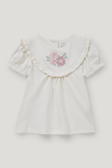 Bébé filles - Ensemble bébé - 3 pièces - blanc crème