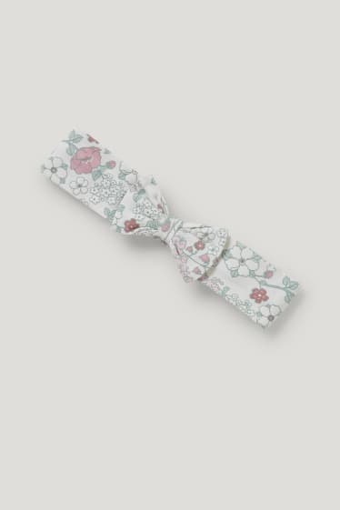 Bébé filles - Ensemble bébé - 3 pièces - blanc crème