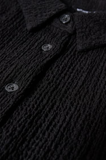 Clockhouse Girls - CLOCKHOUSE - blusa dal taglio corto - nero