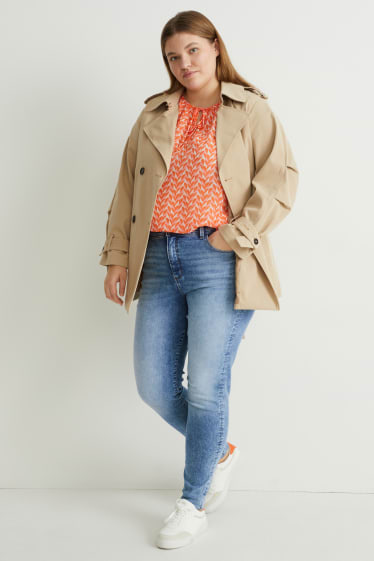 Dames - Skinny jeans - high waist - LYCRA® - jeanslichtblauw