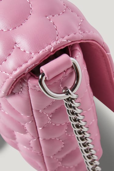 Clockhouse Girls - CLOCKHOUSE - piccola borsa a tracolla - similpelle - fucsia