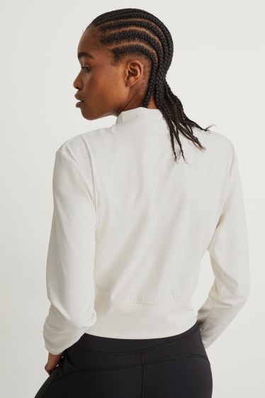 Femmes - Veste de sport - blanc crème
