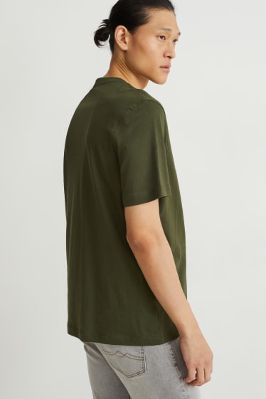 Bărbați - Tricou - verde închis