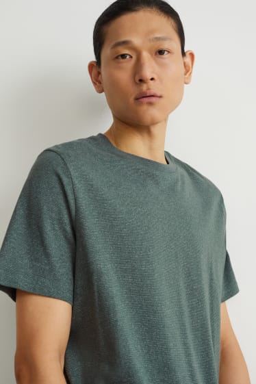 Bărbați - Tricou - cu bumbac organic - verde