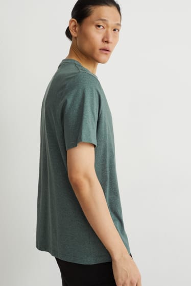 Bărbați - Tricou - cu bumbac organic - verde