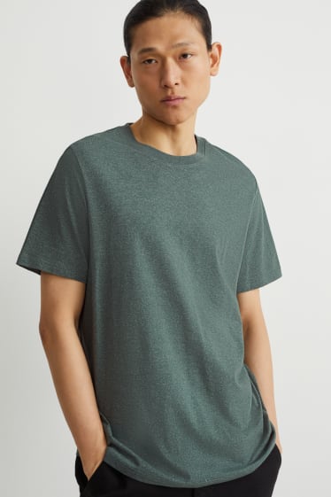 Bărbați - Tricou - cu bumbac organic - verde