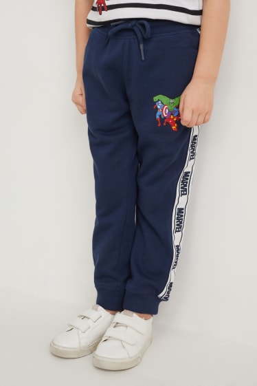 Toddler Boys - Marvel - pantaloni de trening - albastru închis