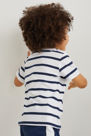 Toddler Boys - Multipack 3 buc. - Patrula cățelușilor - tricou cu mânecă scurtă - albastru închis