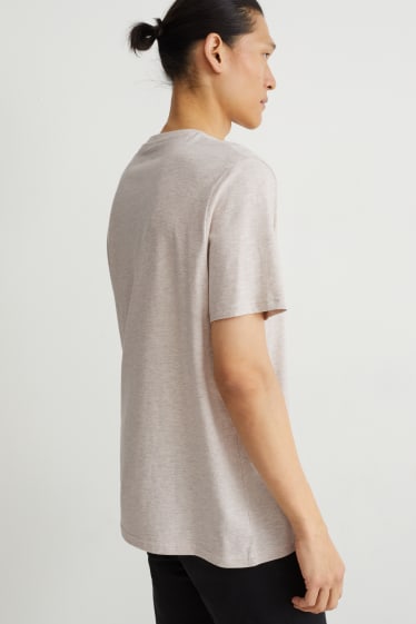 Hommes - T-shirt - beige