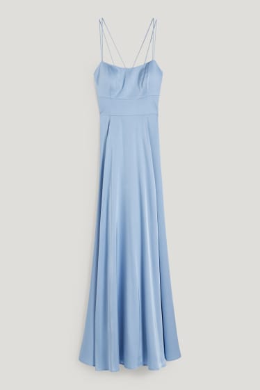 Clockhouse femme - CLOCKHOUSE - robe fit & flare - bleu clair