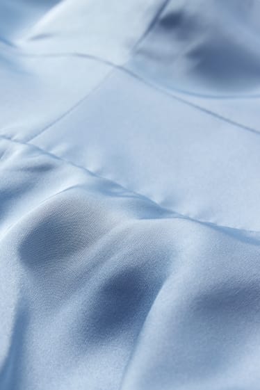 Clockhouse femme - CLOCKHOUSE - robe fit & flare - bleu clair
