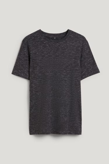 Hommes - T-shirt - mélange gris foncé