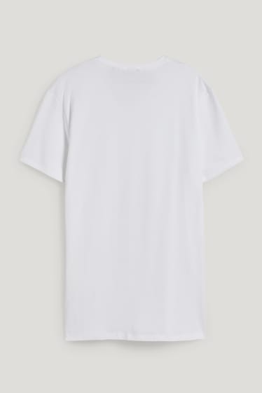 Heren - T-shirt - Flex - biokatoen - wit