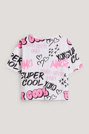 Kids Girls - T-shirt - wit