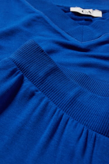 Femmes - Pyjama - bleu foncé