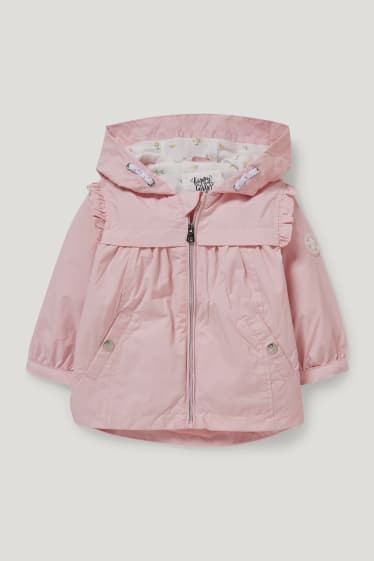 Baby Girls - Jachetă bebeluși, cu glugă - roz