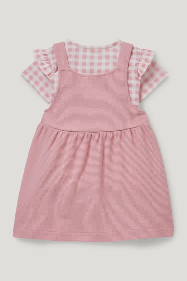 Baby Girls - Miffy - baby outfit - 2 piece - rose