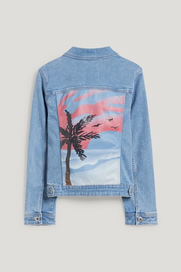 Kids Girls - Jachetă din denim - denim-albastru deschis