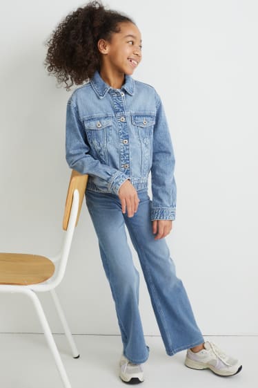 Kids Girls - Jeansjacke - jeans-hellblau