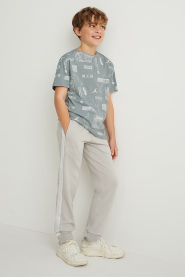 Reverskraag - T-shirt - mintgroen
