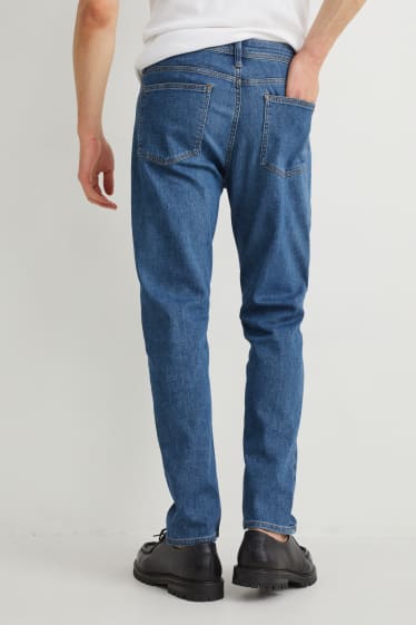 Home - Tapered jeans - amb fibres de cànem - LYCRA® - texà blau