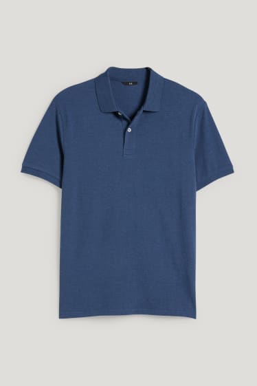 Herren - Poloshirt - dunkelblau