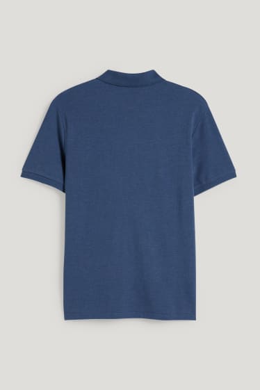 Herren - Poloshirt - dunkelblau