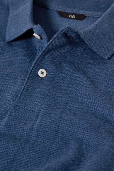 Herren - Poloshirt - dunkelblau