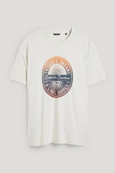 Herren XL - T-Shirt - hellbeige