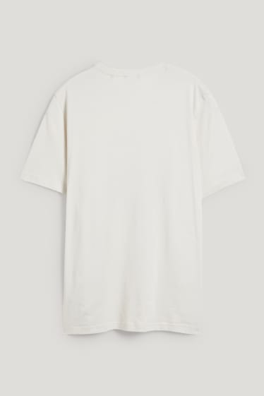 Heren XL - T-shirt - licht beige