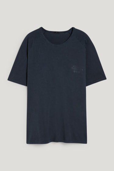 Heren XL - T-shirt - donkerblauw