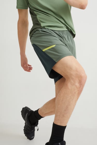 Home - Pantalons curts tècnics - 4 Way Stretch - verd