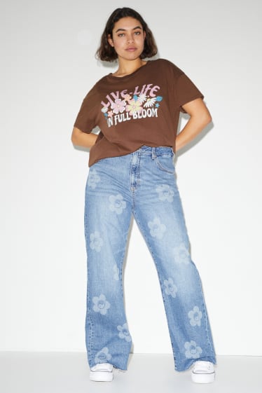 Clockhouse Girls - CLOCKHOUSE - T-Shirt - braun