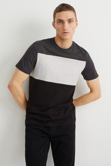 Bărbați - Tricou - gri închis