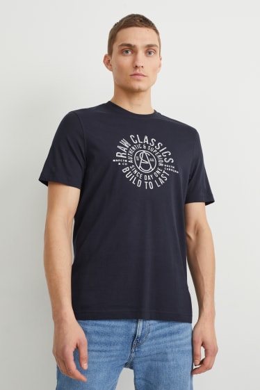 Bărbați - Tricou - albastru închis