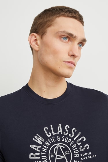 Bărbați - Tricou - albastru închis