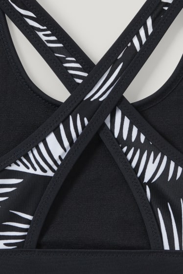 Kids Girls - Bikini - LYCRA® XTRA LIFE™ - 2 piece - black
