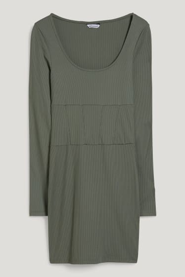 Exclu web - CLOCKHOUSE - robe - vert