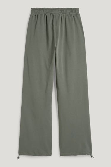 Clockhouse femme - CLOCKHOUSE - pantalon de jogging - vert