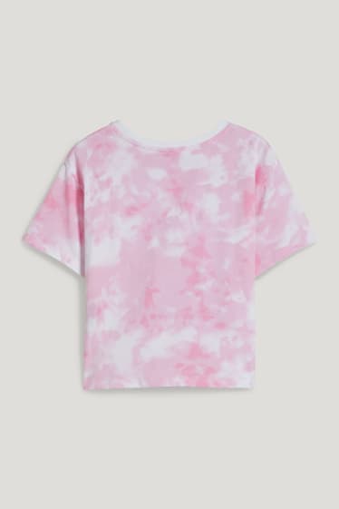 Bambine: - Sonic - maglia a maniche corte - bianco / rosa