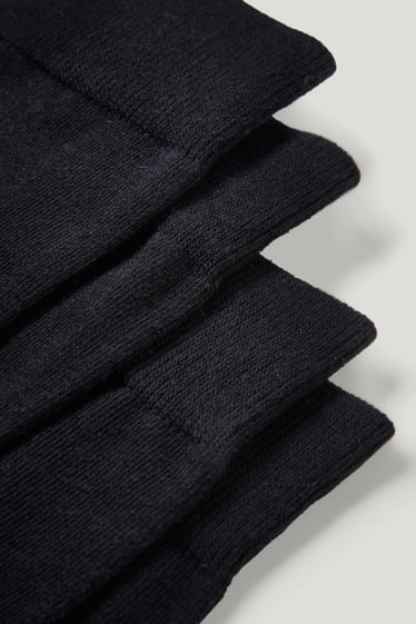 Hombre - Pack de 2 - calcetines - LYCRA® - negro