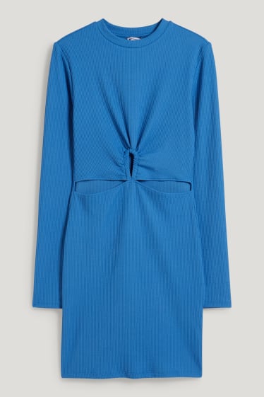 Exclusief online - CLOCKHOUSE - jurk - blauw
