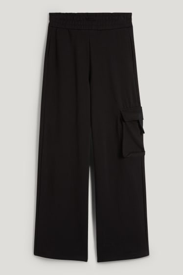 Clockhouse Girls - CLOCKHOUSE - cargo joggers - black