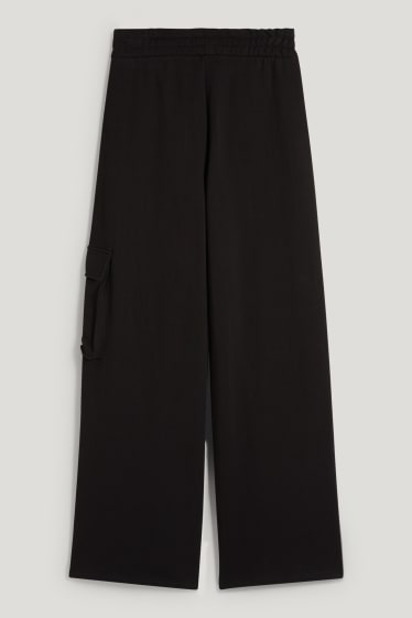 Clockhouse Girls - CLOCKHOUSE - cargo joggers - black