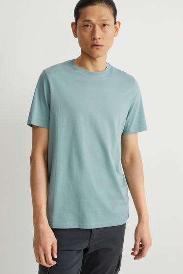 Uomo - T-shirt - verde menta