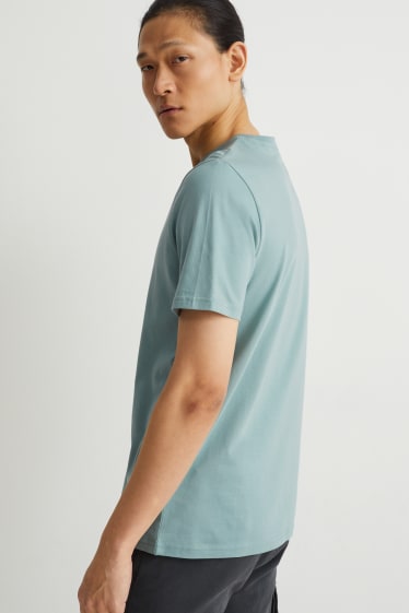 Uomo - T-shirt - verde menta