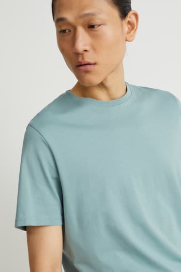 Uomo - T-shirt - verde menta