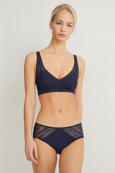 Damen - Hipster - LYCRA® - dunkelblau