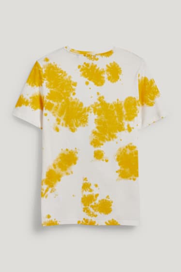 Clockhouse Boys - Tricou - alb / galben